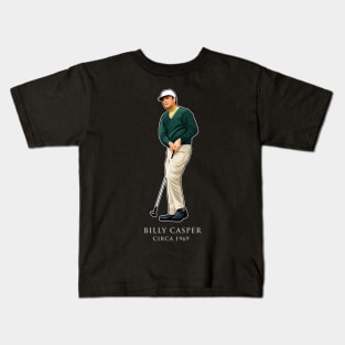 Billy Casper Circa 1969 Kids T-Shirt